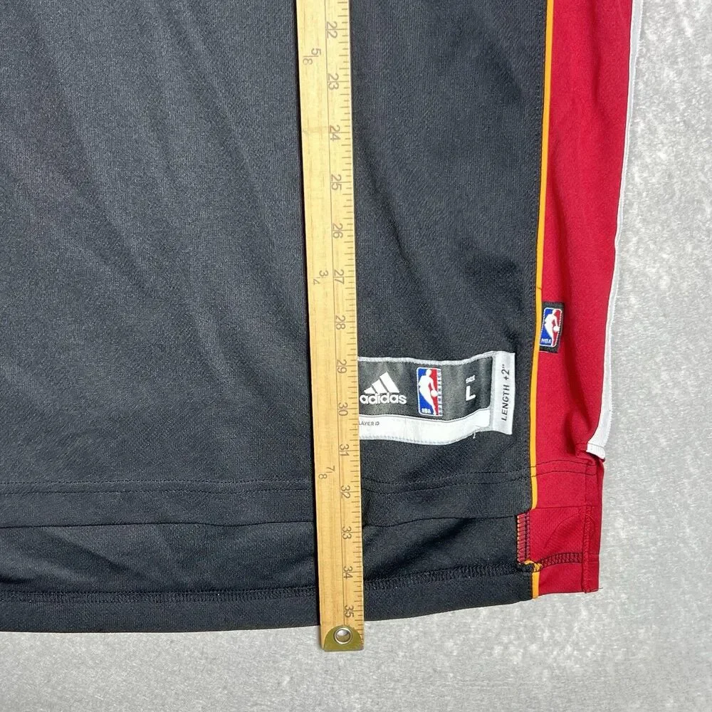 VTG Adidas 2013-14 Greg Oden #20 NBA Miami Heat Jersey Black Swingman Size Large